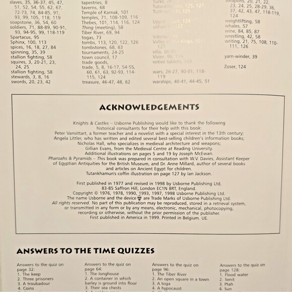 The Usborne Time Traveler /  by Judy Hindley / Very Good - Picture 6 of 8